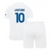 Inter Milan Lautaro Martinez #10 Barnkläder Borta matchtröja till baby 2023-24 Kortärmad (+ Korta byxor) Billigt